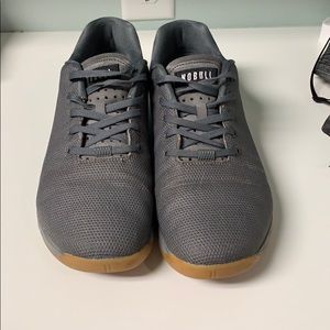 NoBull Dark Grey Gum Super Fabric Trainers